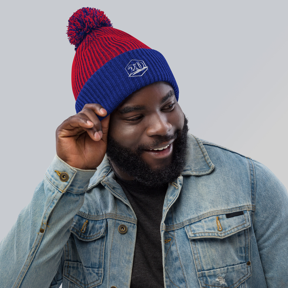 20th Anniversary Pom-Pom Beanie