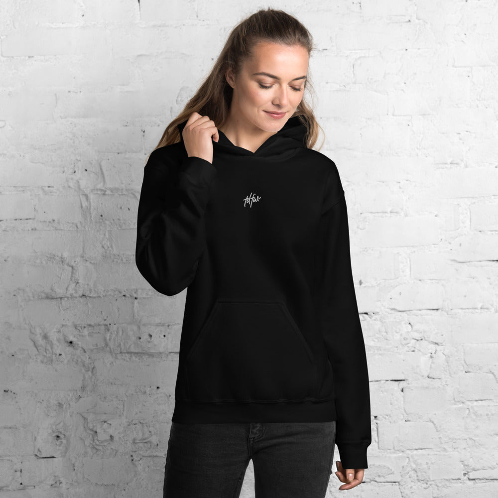 tdfw Cursive Logo Hoodie