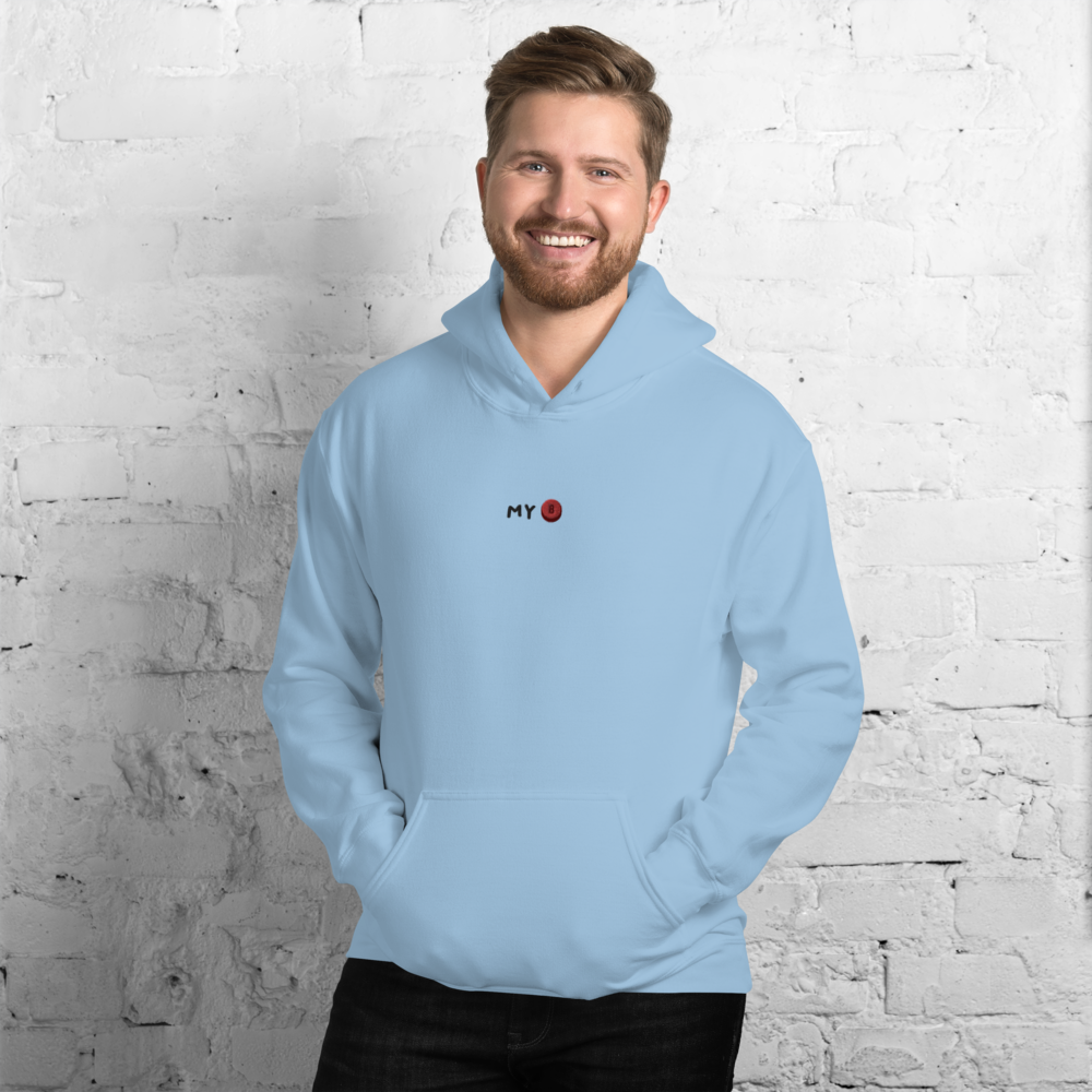 My B Embroidered Hoodie